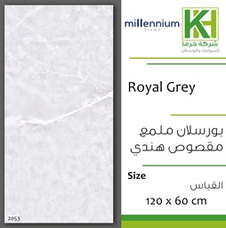 عرض تفاصيل بلاط بورسلان هندي ملمع 60×120 سم رويال جراي
 صورة بلاط بورسلان هندي ملمع 60×120 سم رويال جراي
